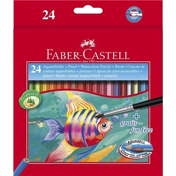 Pastelli Acquarellabili Faber 24