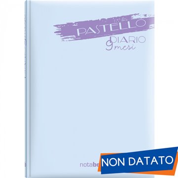 Diario Scolastico Notabene Pastello 9 Mesi Non Datato 13x17,8cm