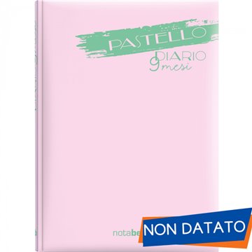 Diario Scolastico Notabene Pastello 9 Mesi Non Datato 13x17,8cm