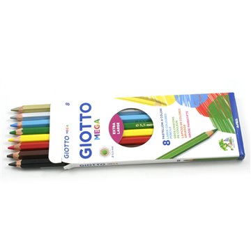 Pastelli Giotto Mega Pz.8 225400