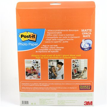 Photo Paper Matte 21x29 Gr.90 20ff