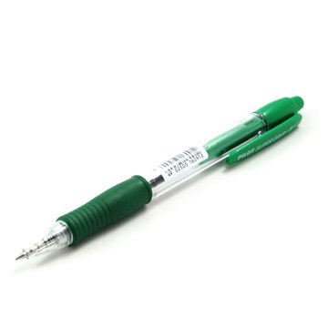 Penne Pilot Super Grip Punta Fine Verde