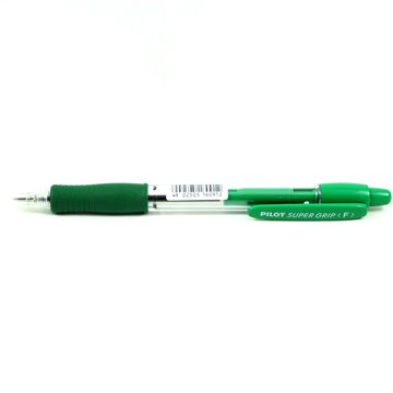 Penne Pilot Super Grip Punta Fine Verde