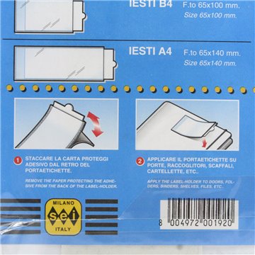 Buste Portaetichette Autoadesive Iesti A1