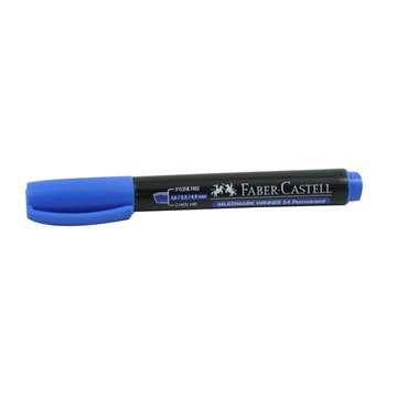 Pennarelli Faber 54 Punta Scalpello Blu