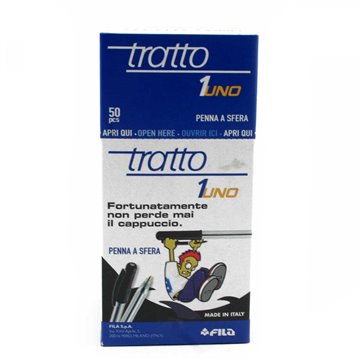 Penne Tratto 1 1,0 Nere 820503