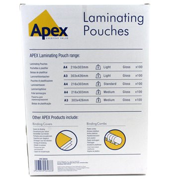 Pouches Apex A4 125my 6003501