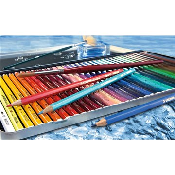 Stabilo Aquacolor Arty Line 24 Colori 1624/1-20 Matite Acquerellabili