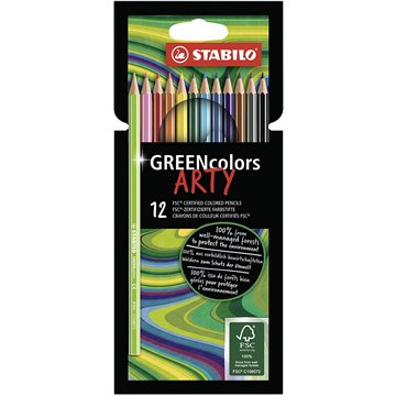 Stabilo Greencolors Arty Line 12 Colori 6019/12-1-20