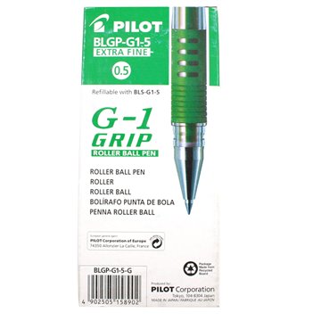 Penne Pilot G1 Grip Verdi Blgp-g1-5