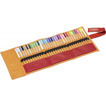 Stabilo Point 88 Penna Fineliner Colori Assortiti - Rollerset Da 30