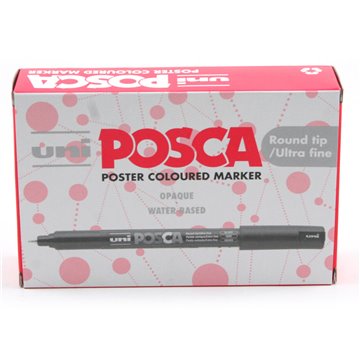 Pennarelli Posca Pen Fine Bianco Pc 1mr