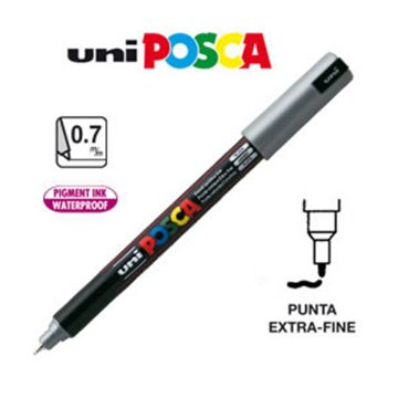 Pennarelli Posca Pen Fine Argento Pc1mr