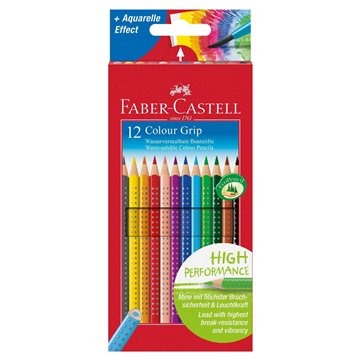 Pastelli Faber Color Grip Acquarellabili 12 112412