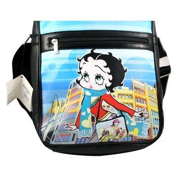 Borsa Tracolla Grande Betty Boop 2 Colori Ass. 29x33