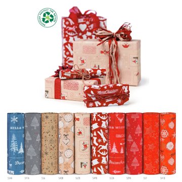 Rotolo Ecocarta Fantasia Natale In Expo 50pz 70x200cm Ec3j102n