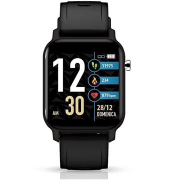 Smartwatch Techwatch X Con Cardio Fbk Full Nero Tm-twk-fbk