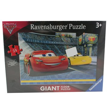 Cars Puzzle 24 Pz Giant, Cm 70x50   055173