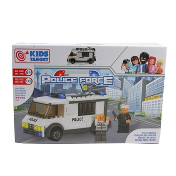 Costruzioni Kids Target Polizia 135 Pz - Cm 30x20