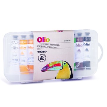 Scatola Ppl 10 Tubi 10 Colori A Olio Fine Primo Cmp