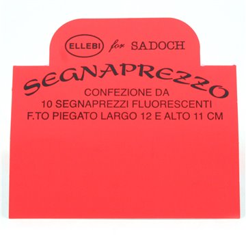 Segnaprezzi Fluo 70281 Pz.10