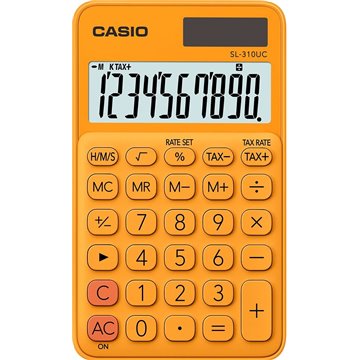 Calcolatrice Tascabile Casio Sl-310 Uc 10 Cifre Arancio