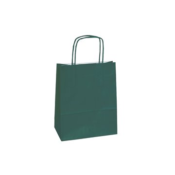 Buste Shopper Carta Kraft 36x12x41 Twisted Verde 073960