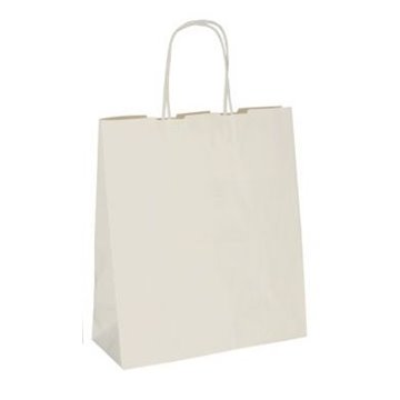 Buste Shopper Carta Kraft 26x11x34,5 Twisted  Sabbia 074370