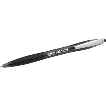 Penne Bic Atlantis Clik Soft 902133 1mm Nero