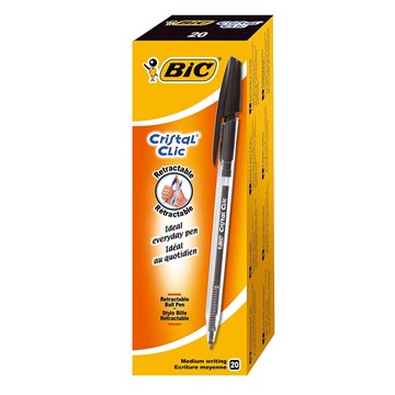 Penne Bic Cristal Clic Nere 8507322