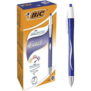 Penne Bic Atlantis Exact Blu