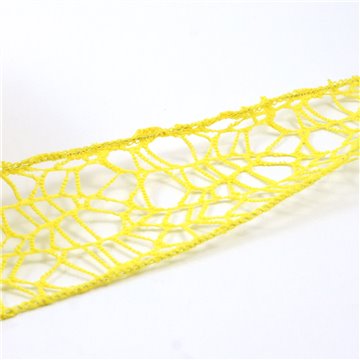 Rotolo Polycotton Cm.5 Giallo Nastro Decorativo