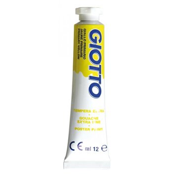 Tempera Giotto Tubo 12ml 02 Giallo Primario 352002