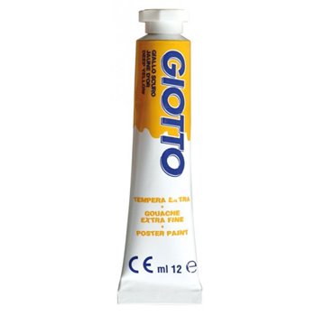 Tempera Giotto Tubo 12ml 04 Giallo Caldo 352004