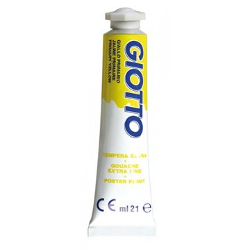 Tempera Giotto Tubo 7 02 Giallo Primario 355002 21ml