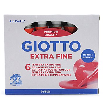 Tempera Giotto Tubo 12ml 07 Vermiglione 355007