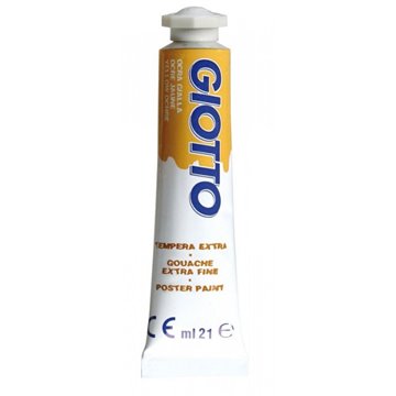 Tempera Giotto Tubo 7 21ml 21 Giallo Ocra 355021