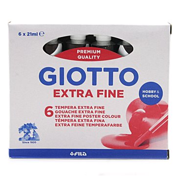 Tempera Giotto Tubo 7 21ml 23 Marrone 355023