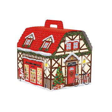 Scatola Cartone Casetta Toys Shop 33x27x29