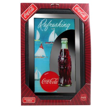 Quadro Specchio Coca Cola 1 22x32