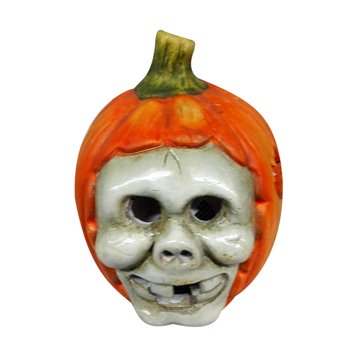 Zucca Ceramica Porta T-light Cm.11.5halloween