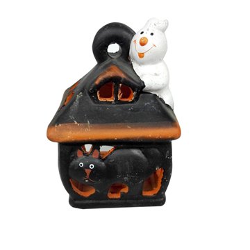 Lanterna Ceramica Halloween