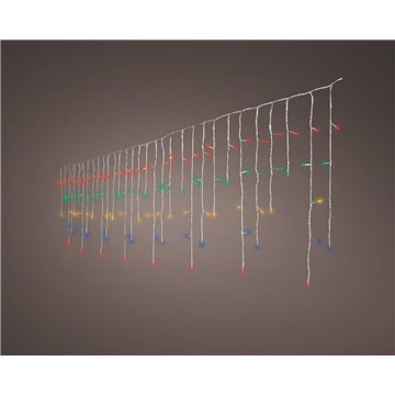 Luci Led Tenda Esterno 8 Funzioni 750cm Multi Colori 494819