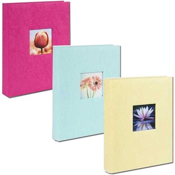 Album Cartoncino Tema Fiori 30 Fogli, Con Veline, 3 Colori Assortiti 80654