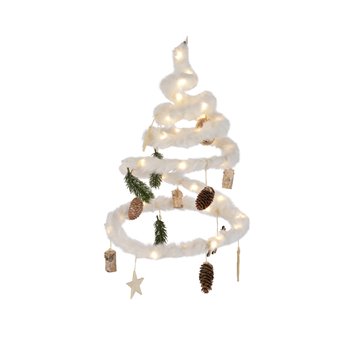 Albero Natale A Spirale Diametro 28cm Con Led 480867