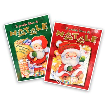 Album Il Grande Libro Di Natale, Completa Colora E Disegna