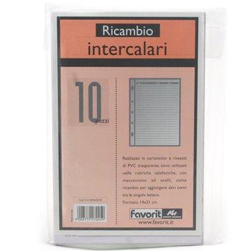 Ricambi Intercalari