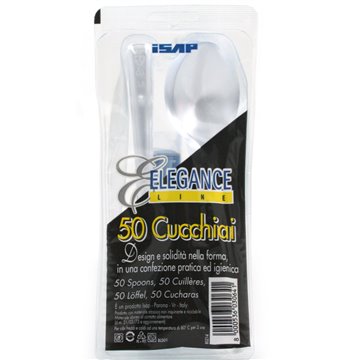 Cucchiai Trasparenti Pz.50