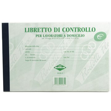 Libretto Di Controllo Lav.domicili 1620.5 Flex