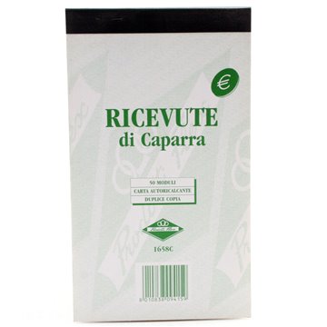 Blocchi Ricevuta Caparra 1658c Flex